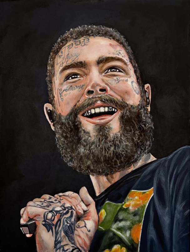 Portrait de Post Malone